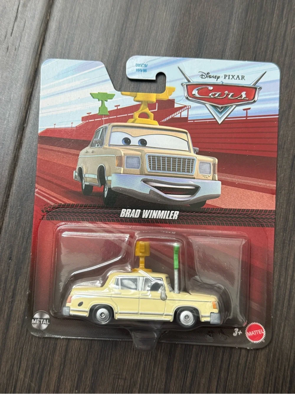 NWT Disney Pixar Cars Brad Winmiler Die-Cast Toy Car by Mattel